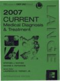 Current Medical Diagnosis Dan Treatment 2007