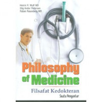 Philosophy of Medicine Filsafat Kedokteran Suatu Pengantar