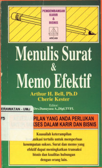 Menulis Surat & Memo Efektif