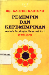 Pemimpin dan Kepemimpinan Apakah Pemimpin Abnormal Itu Edisi Baru