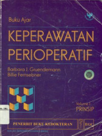 Buku Ajar Keperawatan Perioperatif  Prinsip Volume 1 dan 2